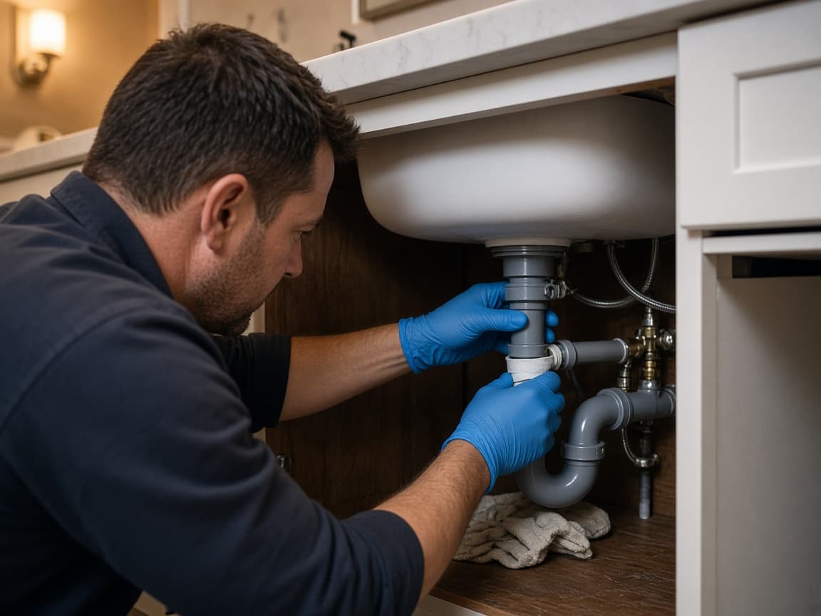 Plumbing inspection camera for drain diagnostics in Smyrna, Tennessee