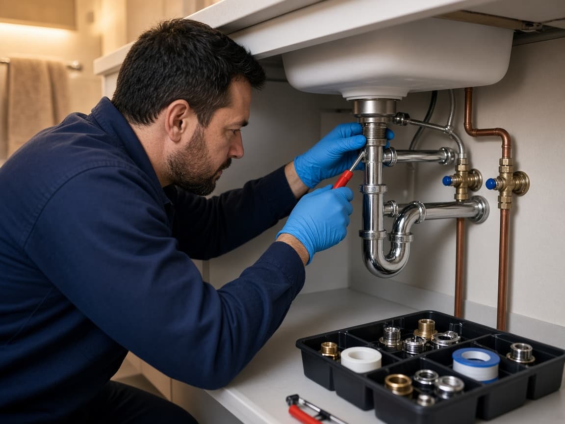 Certified plumbing technician serving Murfreesboro, TN drain cleaning customers